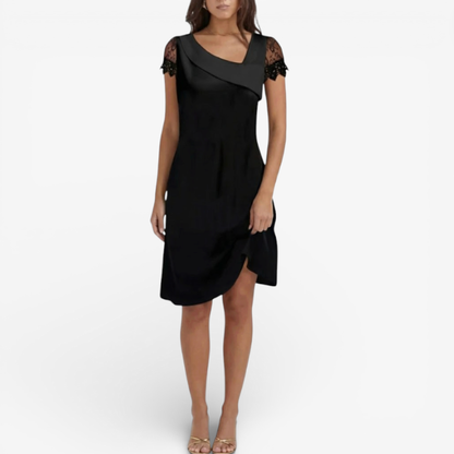Elegant Ladies Office Midi Dress - Luxivelle