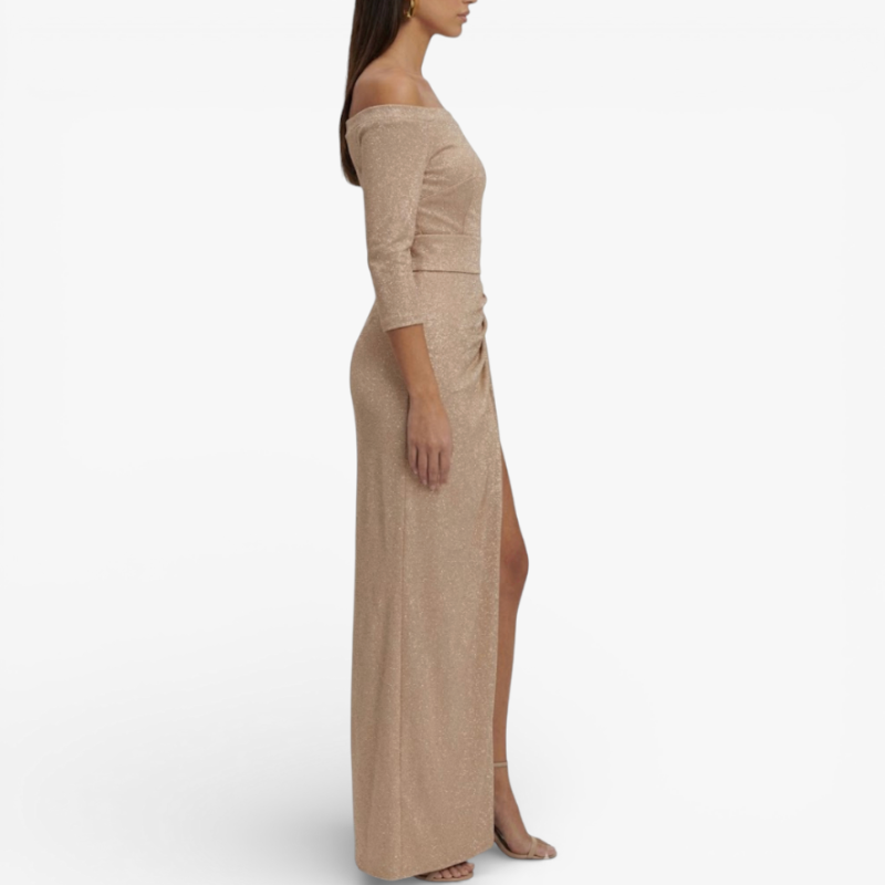 Elegant Sleeveless Long Bridesmaid Dress