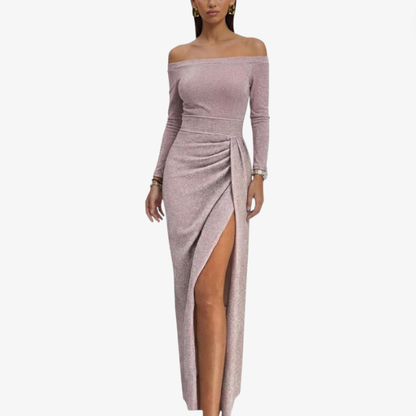 Elegant Sleeveless Long Bridesmaid Dress