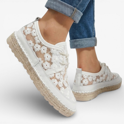 Ladies Floral Print Fashion Shoes