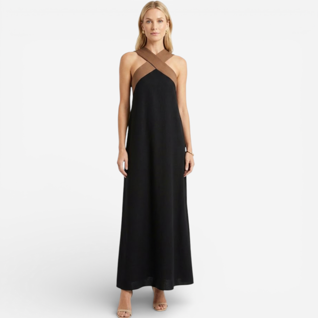 Ladies' Strapless Long Summer Dress - Luxivelle