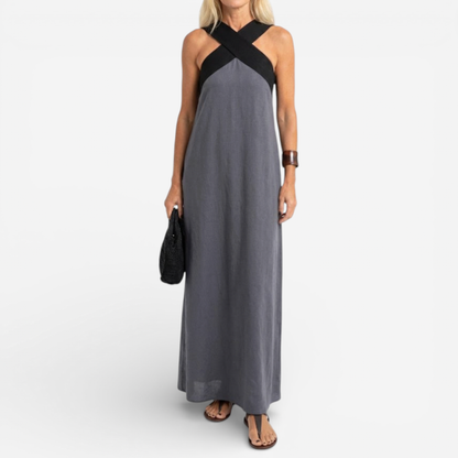 Ladies' Strapless Long Summer Dress