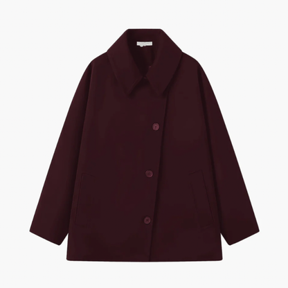 Relaxed Fit Short Trench Coat