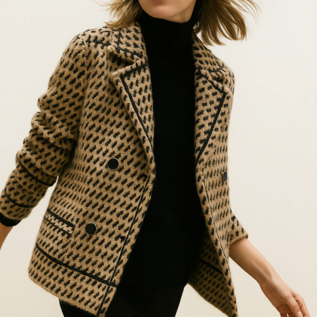 Ladies Cozy Pullover Jacket with Collar - Luxivelle
