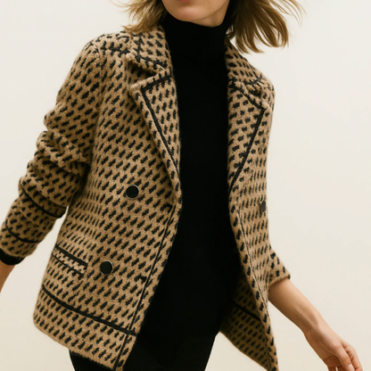 Ladies Cozy Pullover Jacket with Collar - Luxivelle