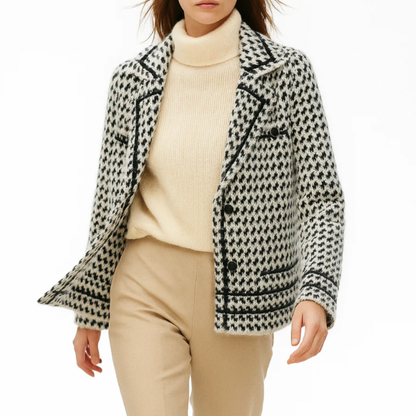 Ladies Cozy Pullover Jacket with Collar