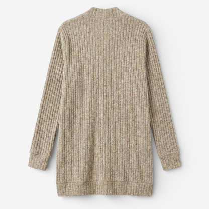Oversized Women's Open Front Cardigan
