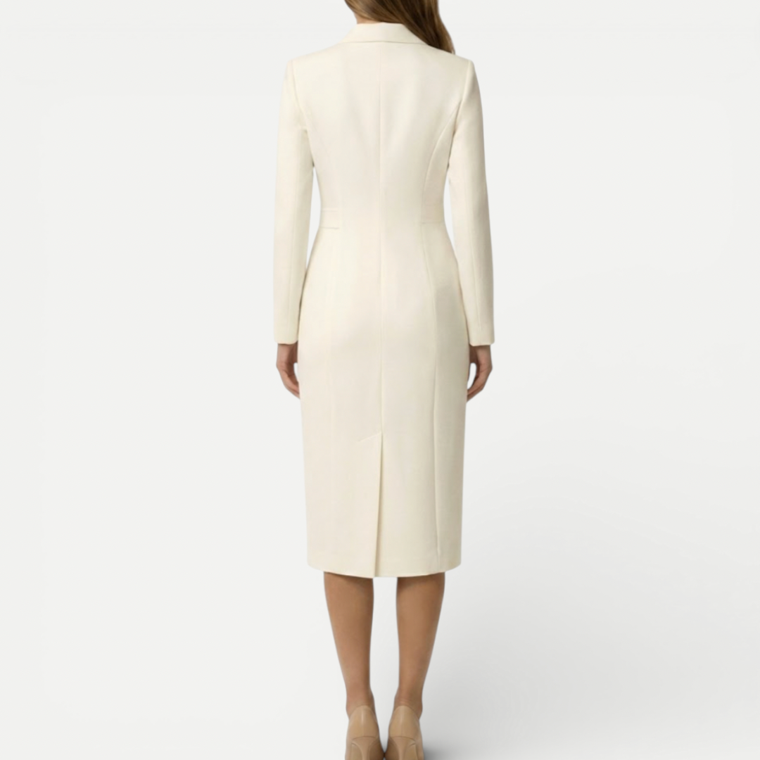 Elegant Ladies' Classic Knee Length Dress