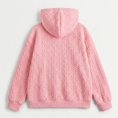 Cozy Women's Knit Hooded Sweater