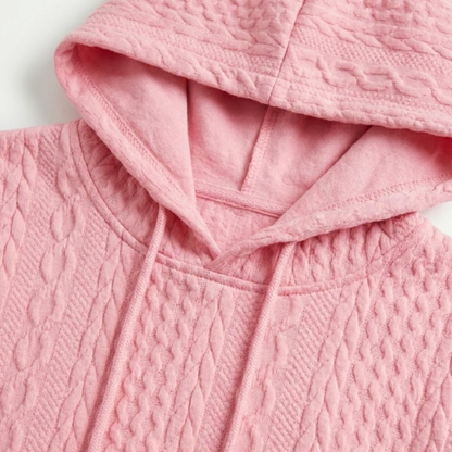 Cozy Women's Knit Hooded Sweater