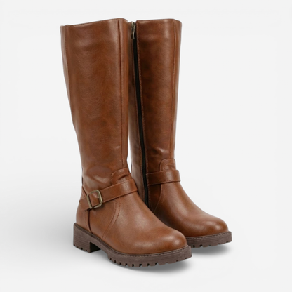 Tall Leather Riding Boots