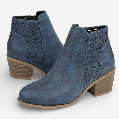 Low Heel Ankle Boots for Women