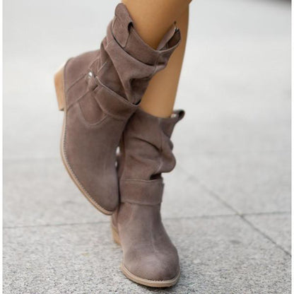 Elegant Ankle Boots with Zipper | Ladies Boots