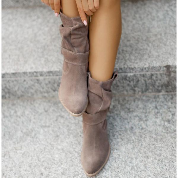Elegant Ankle Boots with Zipper | Ladies Boots