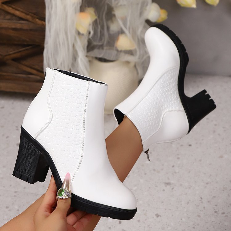 Classic Genuine Leather Ankle Boots