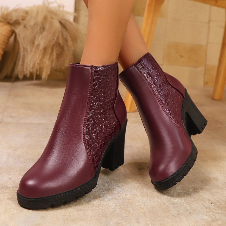 Classic Genuine Leather Ankle Boots
