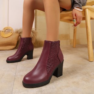 Classic Genuine Leather Ankle Boots