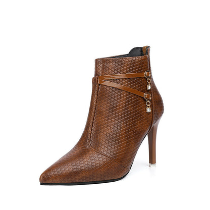 Timeless Genuine Leather Ankle Boots - Luxivelle