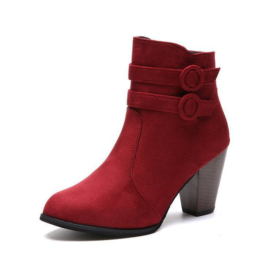 Timeless Leather Ankle Boots for Women - Luxivelle