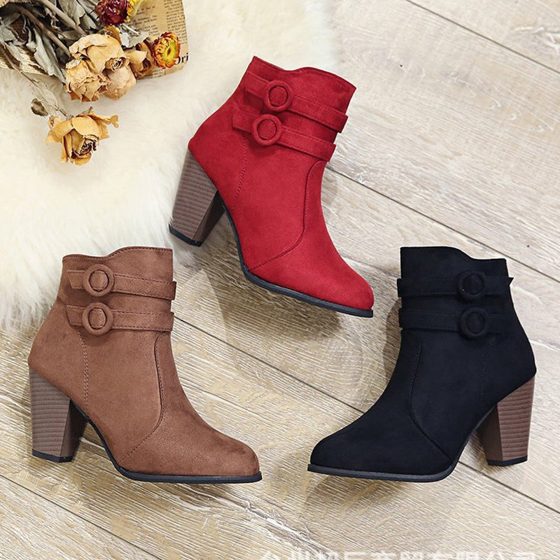 Timeless Leather Ankle Boots for Women