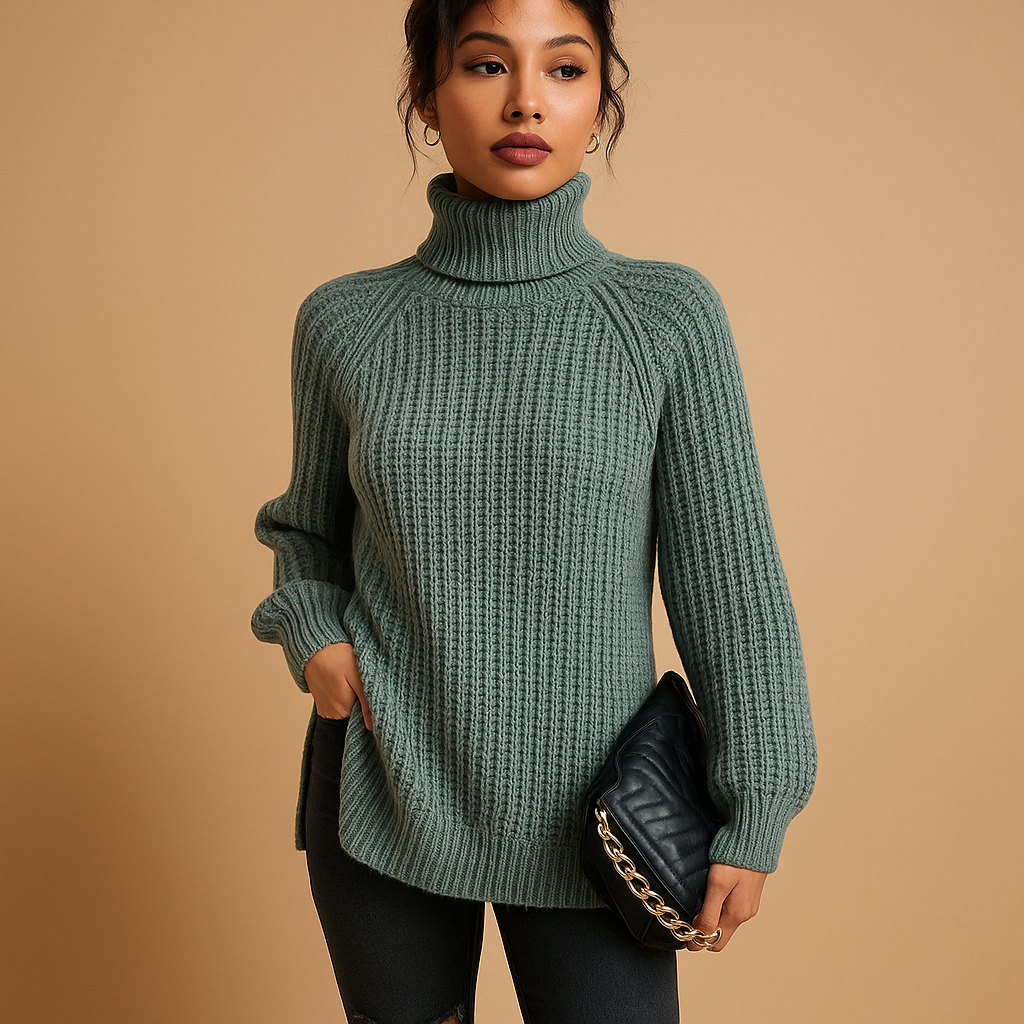 Soft Crew Neck Women's Cashmere Sweater