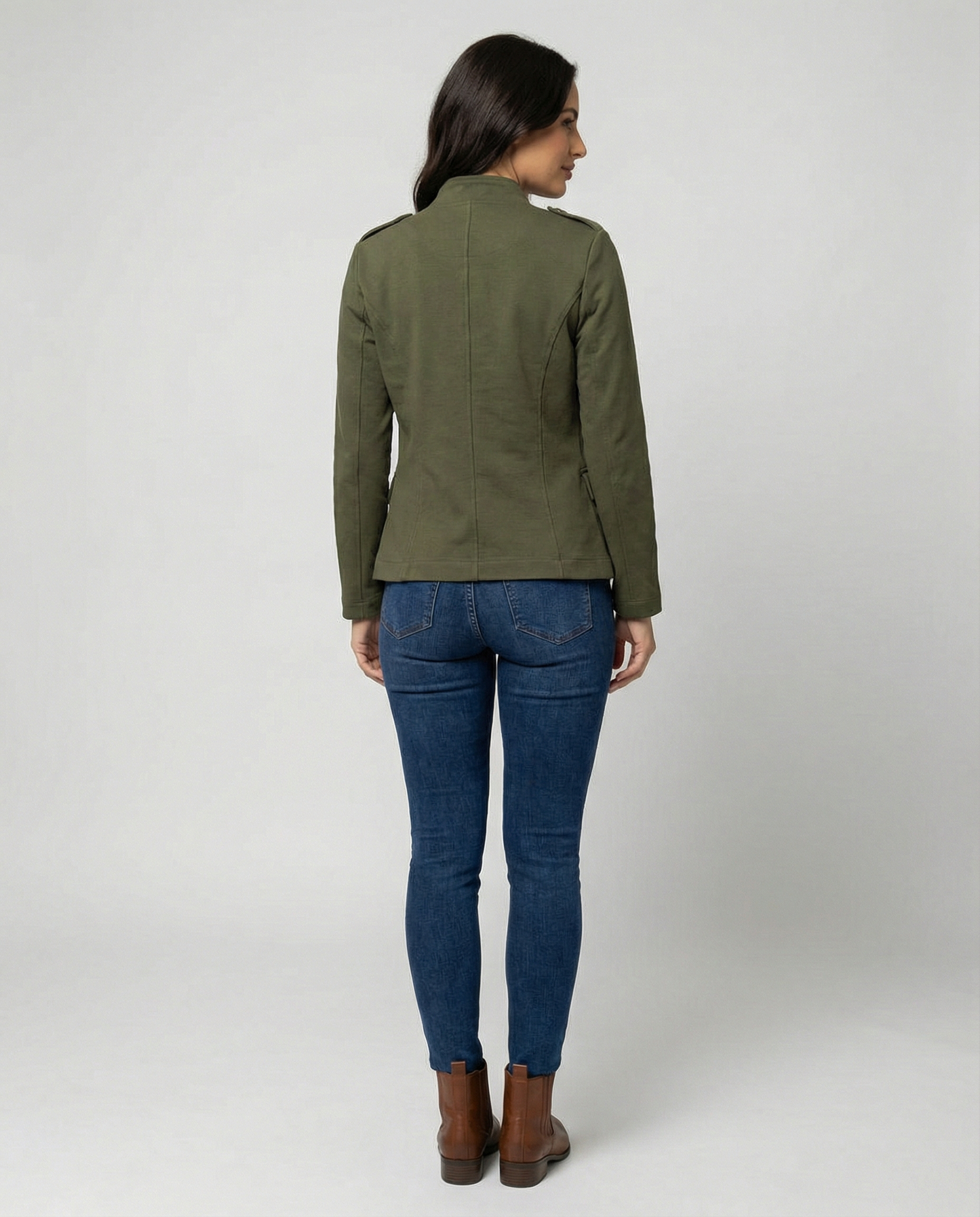 Classic Women's Tailored Blazer Jacket