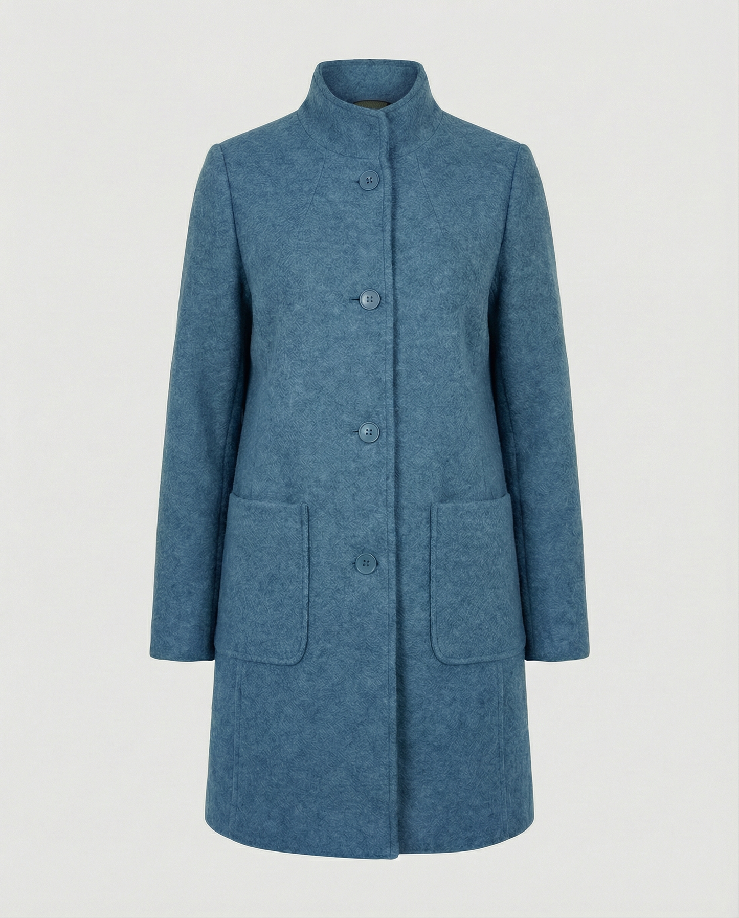 Warm Parka Coat with Faux Fur Collar
