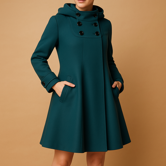 Warm Women's Hooded Parka Coat - Luxivelle
