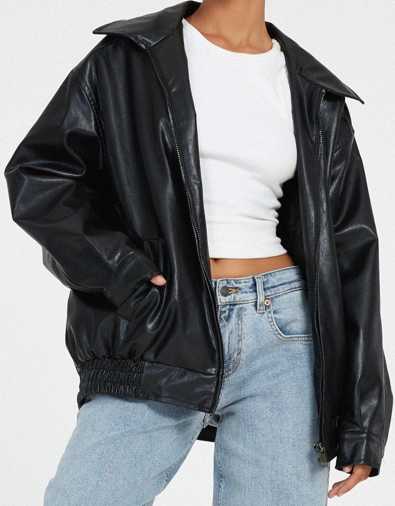 Timeless Genuine Leather Coat for Women