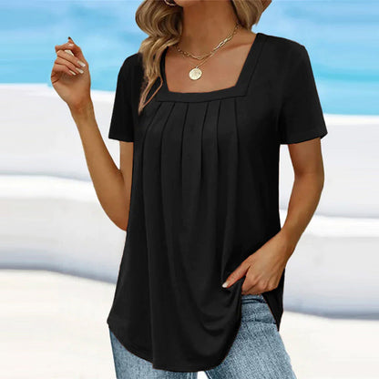 Chic Ruffled Women's Blouse