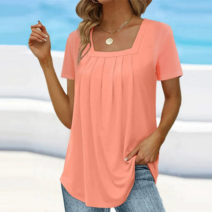 Chic Ruffled Women's Blouse