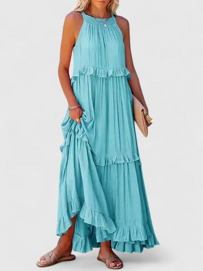 Beautiful Lace Maxi White Dress