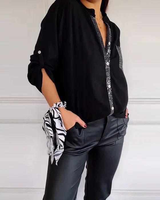 Glamorous Sparkle Women's Top