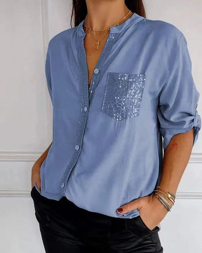 Glamorous Sparkle Women's Top