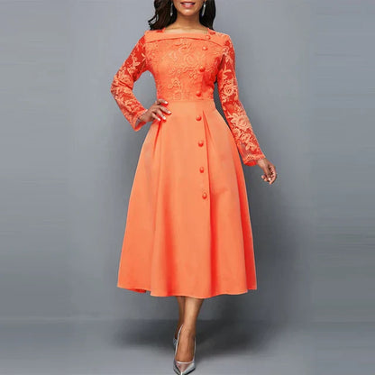 Elegant Evening Party Gown