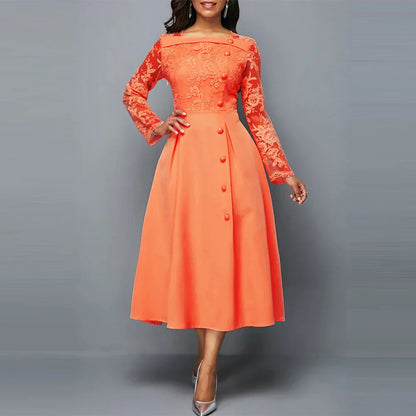 Elegant Evening Party Gown