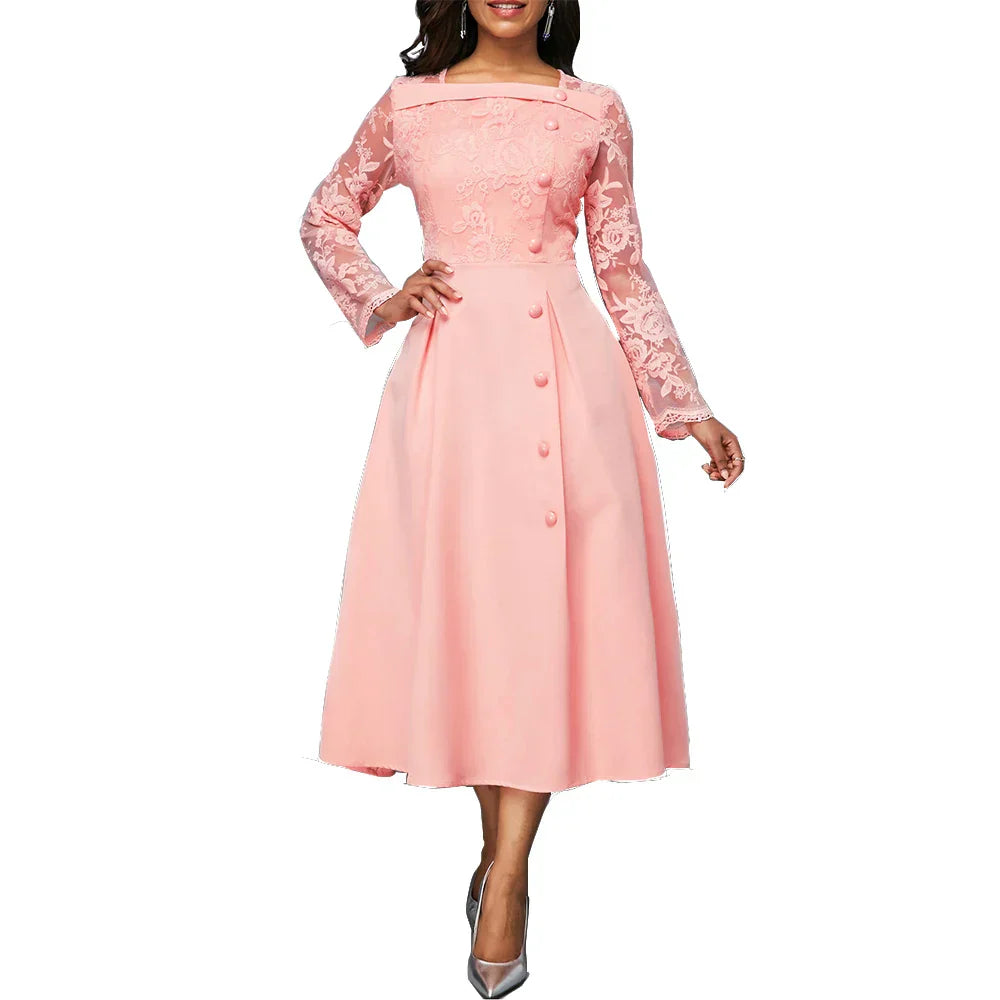Elegant Evening Party Gown