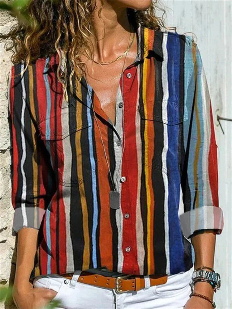 Ladies Vibrant Short Sleeve Casual Tops