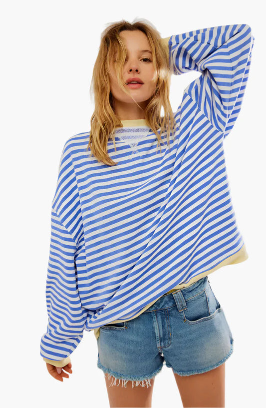 Elena | Trendy and Cozy Oversized Women's Sweatshirt 0