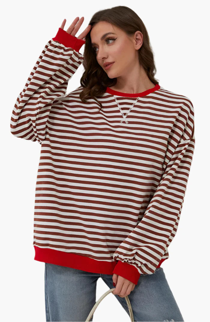 Elena | Trendy and Cozy Oversized Women's Sweatshirt 6