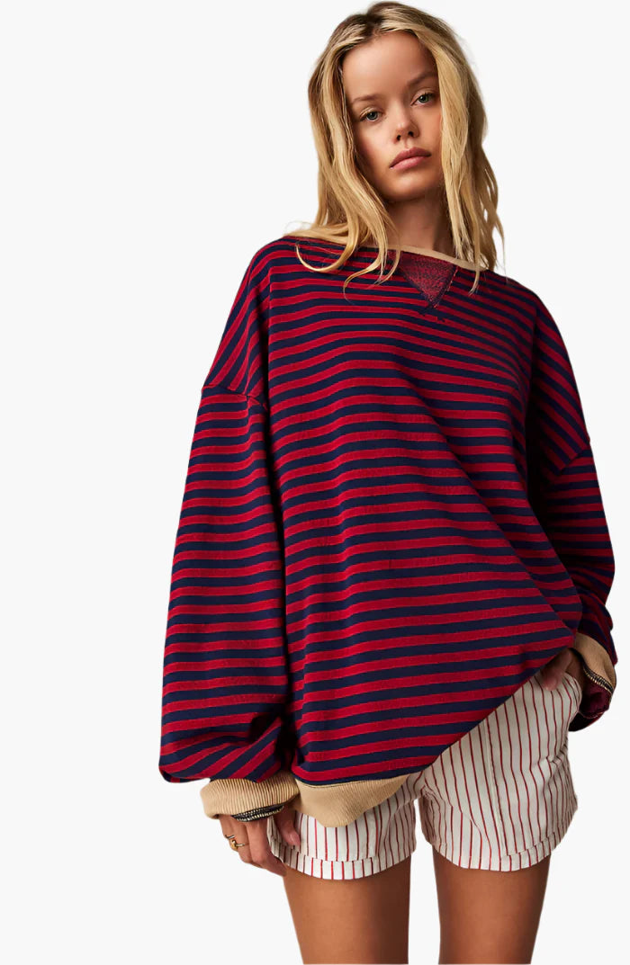 Elena | Trendy and Cozy Oversized Women's Sweatshirt 7
