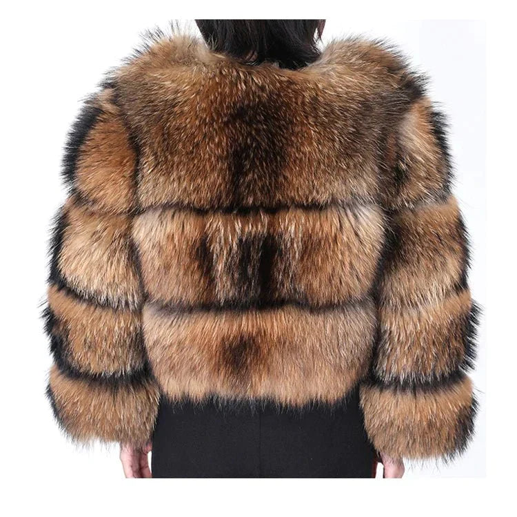 Warm Faux Fur Ladies Winter Coat