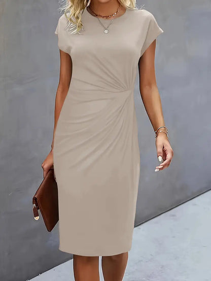 Elegant Women's Knee Length Bodycon Dress