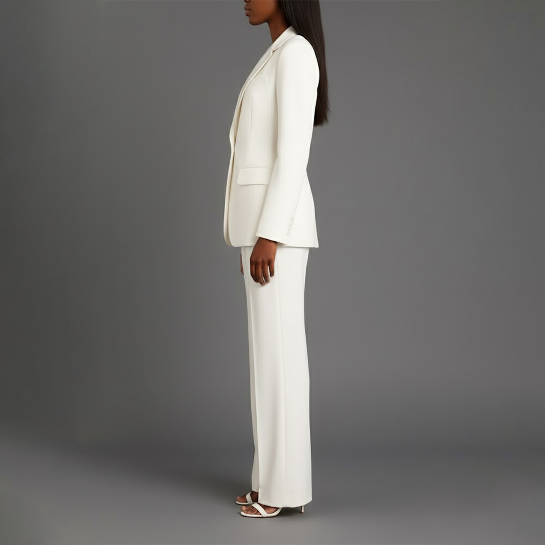 Classic Fit Women's Blazer Suit Set