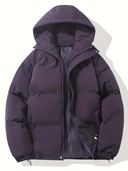 Warm Women's Down Hooded Parka Jacket