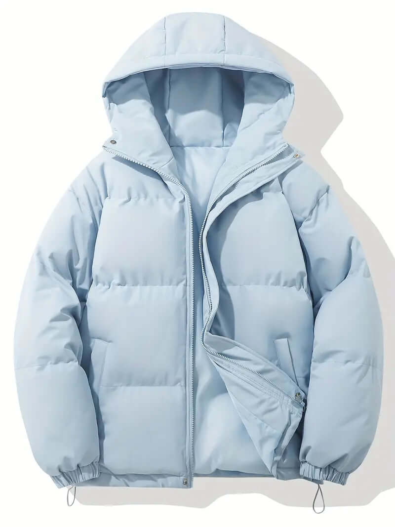 Warm Women's Down Hooded Parka Jacket