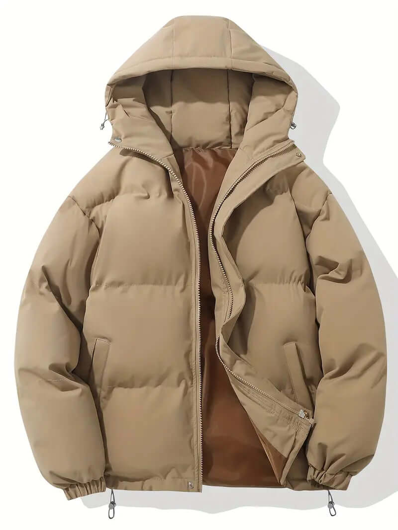 Warm Women's Down Hooded Parka Jacket