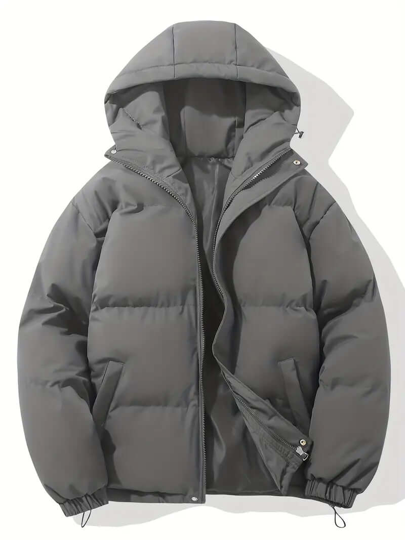 Warm Women's Down Hooded Parka Jacket