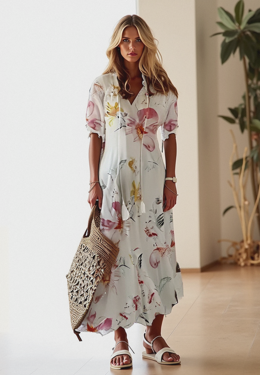 Emma | Bohemian Summer Dress with Airy Fit 1