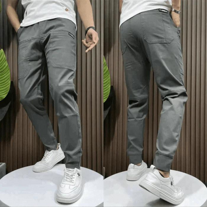 Slim Fit Cargo Trousers for Men - Luxivelle